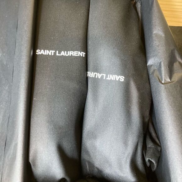 SAINT LAURENT YSL Flat Metallic Espadrilles US Size 6.5 Euro Size 36.5 - Picture 9 of 11